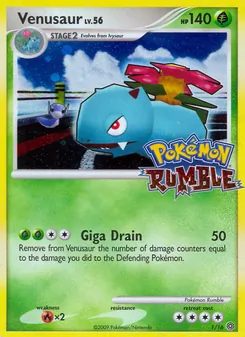 Venusaur (Pokémon Rumble 1)