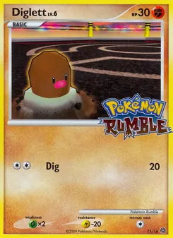 Diglett (Pokémon Rumble 11)