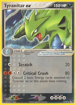 Tyranitar ex (POP Series 1 17)