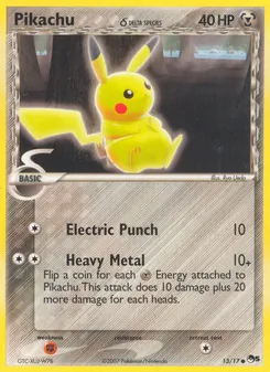 Pikachu δ (POP Series 5 13)