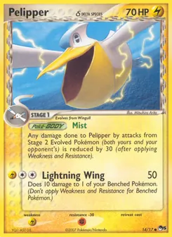 Pelipper δ (POP Series 5 14)
