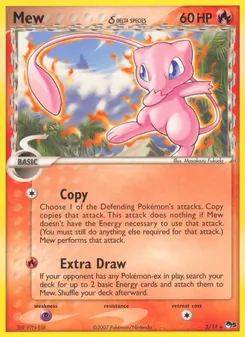 Mew δ (POP Series 5 3)