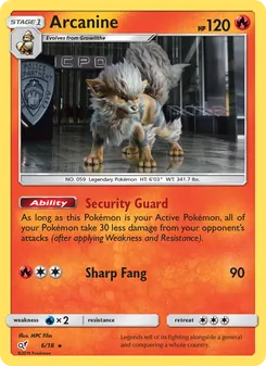 Arcanine (Detective Pikachu 6)