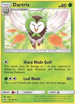 Dartrix (Sun & Moon 10)