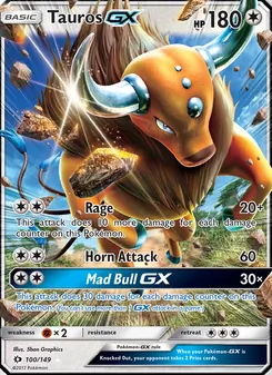 Tauros-GX (Sun & Moon 100)
