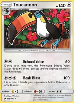 Toucannon (Sun & Moon 108)