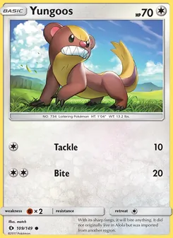 Yungoos (Sun & Moon 109)