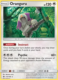 Oranguru (Sun & Moon 113)