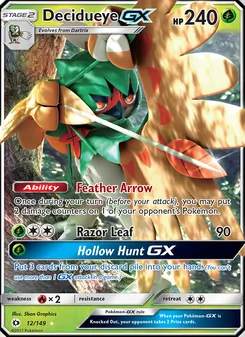 Decidueye-GX (Sun & Moon 12)