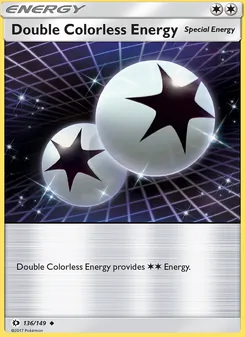 Double Colorless Energy (Sun & Moon 136)