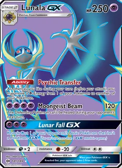 Lunala-GX (Sun & Moon 141)