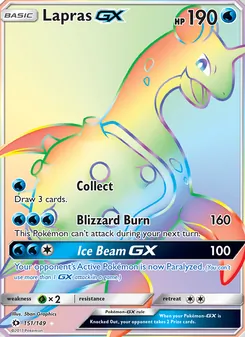 Lapras-GX (Sun & Moon 151)