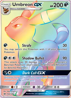 Umbreon-GX (Sun & Moon 154)