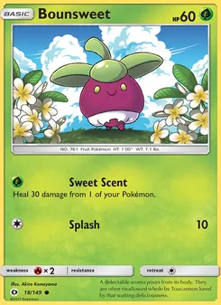 Bounsweet (Sun & Moon 18)