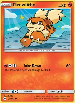 Growlithe (Sun & Moon 21)