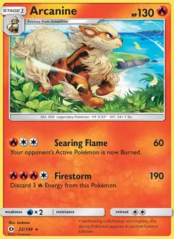 Arcanine (Sun & Moon 22)