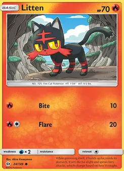 Litten (Sun & Moon 24)