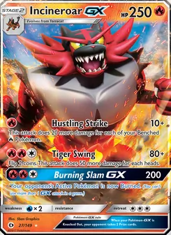 Incineroar-GX (Sun & Moon 27)