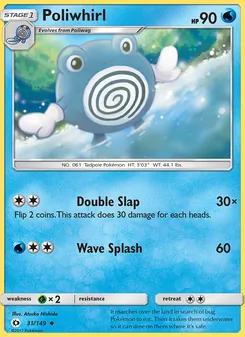 Poliwhirl (Sun & Moon 31)