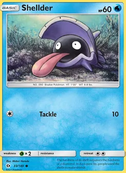 Shellder (Sun & Moon 33)