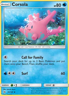 Corsola (Sun & Moon 36)