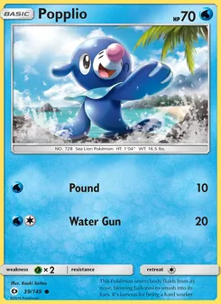 Popplio (Sun & Moon 39)