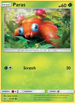 Paras (Sun & Moon 4)