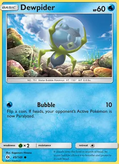 Dewpider (Sun & Moon 45)