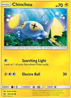 Chinchou (Sun & Moon 49)
