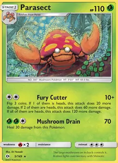 Parasect (Sun & Moon 5)