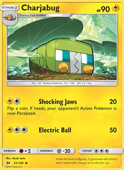 Charjabug (Sun & Moon 51)