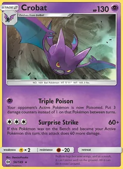 Crobat (Sun & Moon 56)