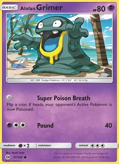 Alolan Grimer (Sun & Moon 57)