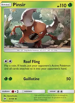 Pinsir (Sun & Moon 6)