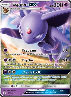 Espeon-GX (Sun & Moon 61)