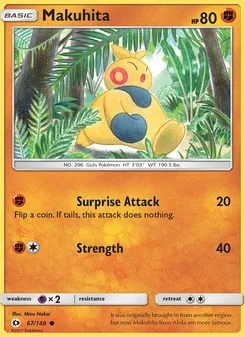 Makuhita (Sun & Moon 67)