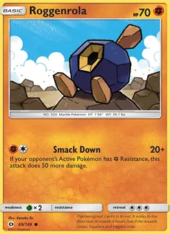 Roggenrola (Sun & Moon 69)