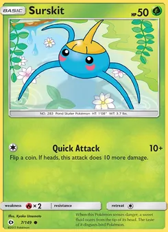 Surskit (Sun & Moon 7)