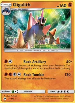 Gigalith (Sun & Moon 71)
