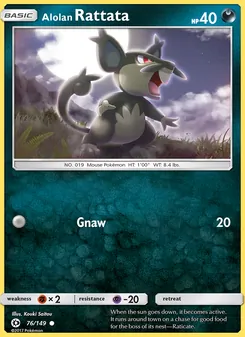 Alolan Rattata (Sun & Moon 76)