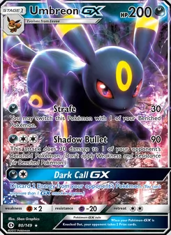 Umbreon-GX (Sun & Moon 80)