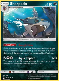 Sharpedo (Sun & Moon 82)