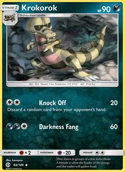 Krokorok (Sun & Moon 84)