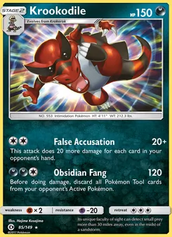 Krookodile (Sun & Moon 85)