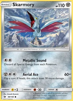 Skarmory (Sun & Moon 88)