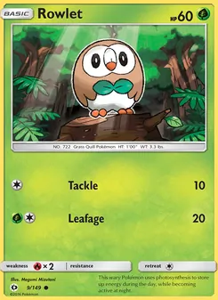 Rowlet (Sun & Moon 9)