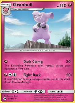 Granbull (Sun & Moon 91)