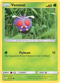 Venonat (Unbroken Bonds 10)