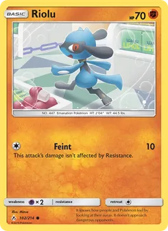 Riolu (Unbroken Bonds 102)
