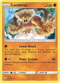 Landorus (Unbroken Bonds 103)
